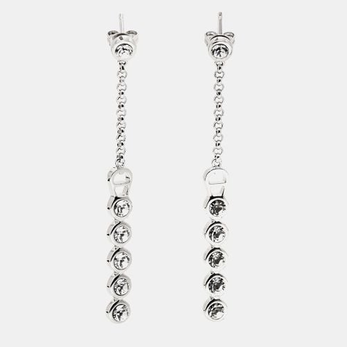 Aigner Crystals Silver Tone Earrings - Aigner - Modalova