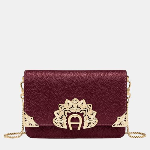 Aigner Burgundy Metal Diadora Wallet - Aigner - Modalova