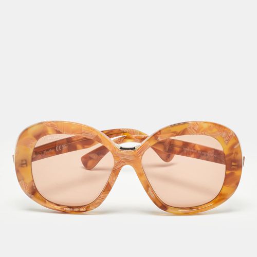 Max Mara Brown Edna Oversized Sunglasses - Max Mara - Modalova