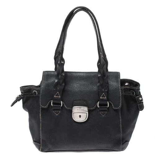 Aigner Black Leather Small Satchel - Aigner - Modalova