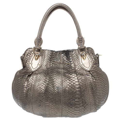 Aigner Metallic Python Hobo - Aigner - Modalova