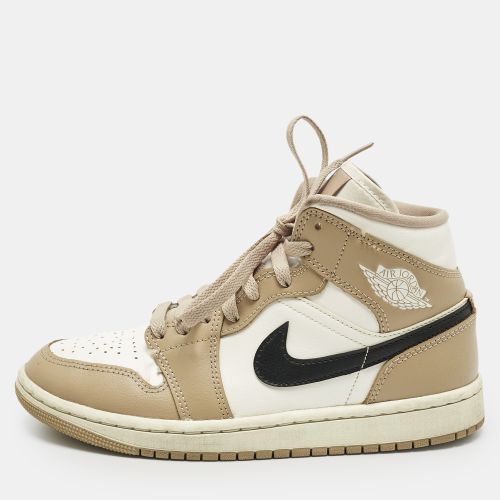 Air Jordans Multicolor Leather Jordan 1 Mid SE Desert Sail Sneakers Size 37.5 - Air Jordans - Modalova