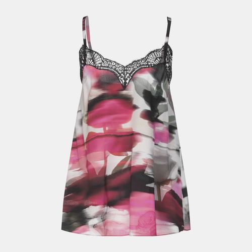 Alexander McQueen Pink Printed Silk Top S (IT 40) - Alexander McQueen - Modalova