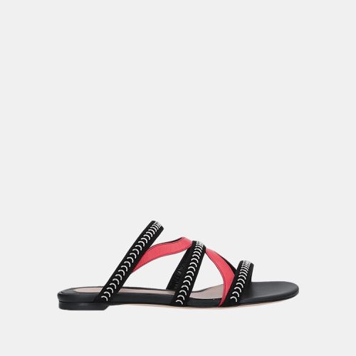 Alexander Mcqueen Leather Slide Sandals 37 - Alexander McQueen - Modalova