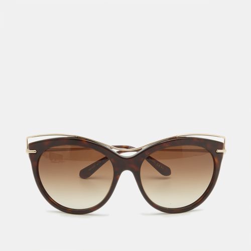 Alexander McQueen Brown Gradient AmQ 4273/S Frame Cat Eye Sunglasses - Alexander McQueen - Modalova