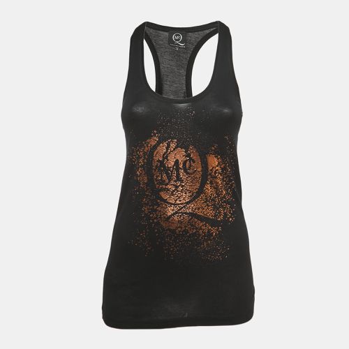 Alexander McQueen Black Logo Print Knit Tank Top XS - Alexander McQueen - Modalova