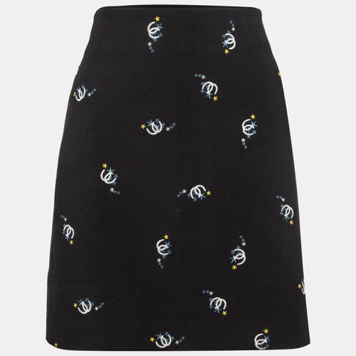 McQ by Alexander McQueen Black Jersey Printed Pencil Midi Skirt M - Alexander McQueen - Modalova