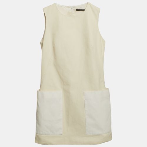 Alexander McQueen Cream Cotton Sleeveless Mini Dress XS - Alexander McQueen - Modalova