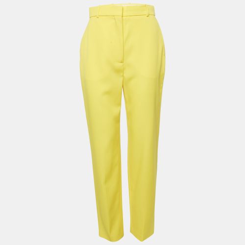 Alexander McQueen Yellow Wool Tapered Leg Trousers M - Alexander McQueen - Modalova