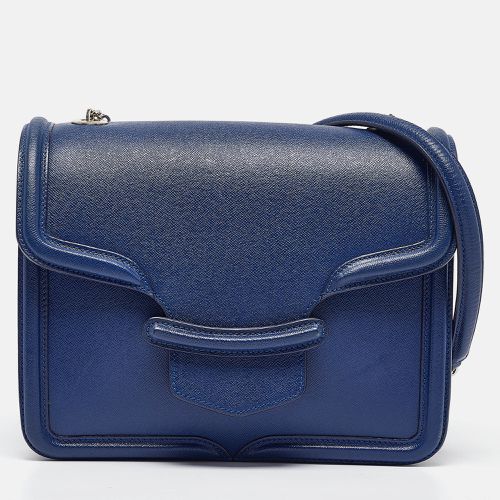 Alexander McQueen Blue Leather Heroine Shoulder Bag - Alexander McQueen - Modalova