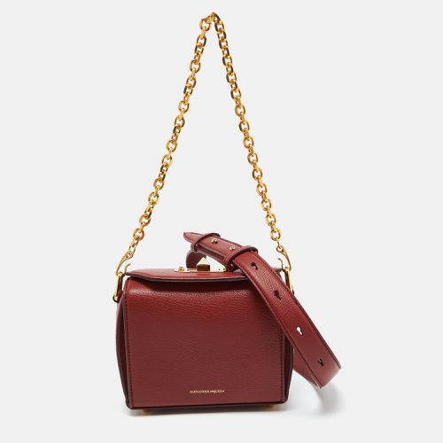 Alexander McQueen Brick Brown Leather Box Crossbody Bag - Alexander McQueen - Modalova