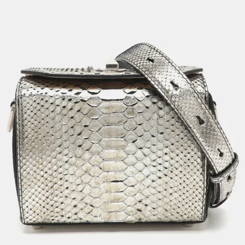 Box 19 Python Shoulder Bag - Alexander McQueen - Modalova