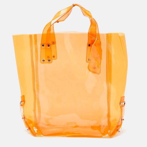 Alexander McQueen Orange PVC Tote - Alexander McQueen - Modalova