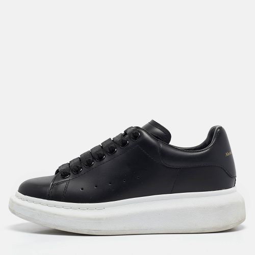 Alexander McQueen Black Leather Larry Sneakers Size 35 - Alexander McQueen - Modalova