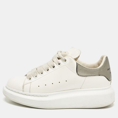 Alexander McQueen White Leather Oversized Sneakers Size 36.5 - Alexander McQueen - Modalova