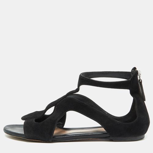 Suede Flat Sandals Size 38 - Alexander McQueen - Modalova