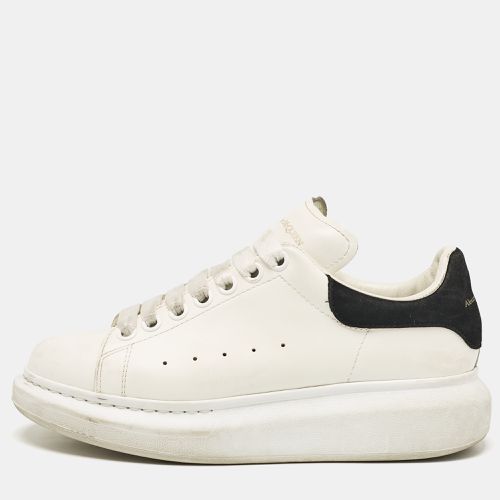 Leather and Suede Oversized Lace Up Sneakers Size 38.5 - Alexander McQueen - Modalova