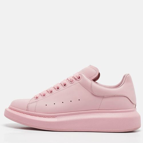 Alexander McQueen Pink Leather Oversized Runner Low Top Sneakers Size 40 - Alexander McQueen - Modalova