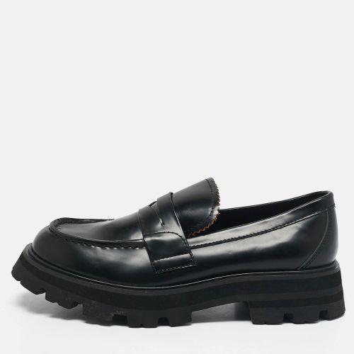 Alexander McQueen Black Leather Wander Loafers Size 37 - Alexander McQueen - Modalova