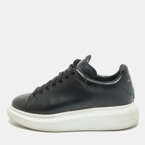 Alexander McQueen Black Leather Oversized Sneakers Size 37.5 - Alexander McQueen - Modalova