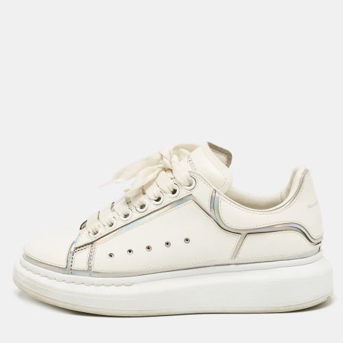 Leather Oversized Lace Up Sneakers Size 37 - Alexander McQueen - Modalova