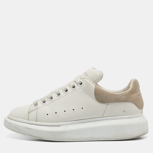 Leather Oversized Lace Up Sneakers Size 37 - Alexander McQueen - Modalova