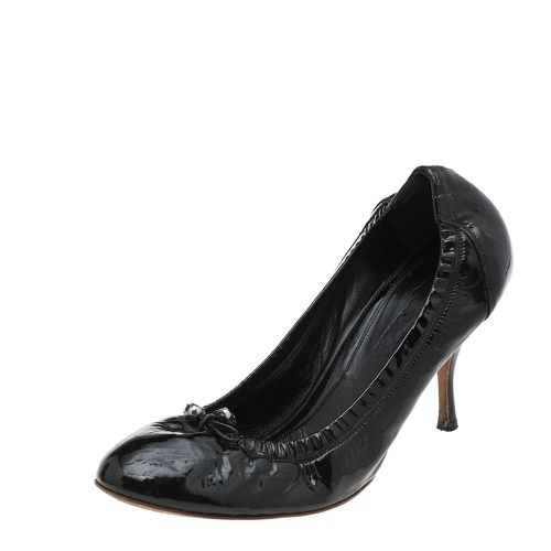 Alexander McQueen Black Patent Leather Pumps Size 38 - Alexander McQueen - Modalova