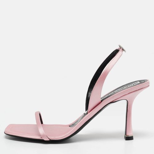 Alexander Wang Pink Satin Ivy Slingback Sandals Size 39 - Alexander Wang - Modalova