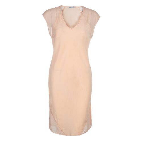 T By Alexander Wang Peach Sheer Dress M - Alexander Wang - Modalova