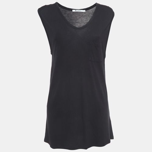 Alexander Wang Black Knit Pocket Detail Tank Top L - Alexander Wang - Modalova