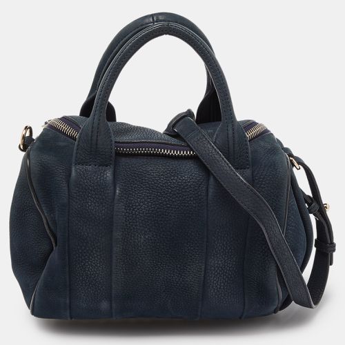 Alexander Wang Blue Suede Rocco Bag - Alexander Wang - Modalova