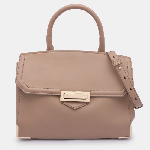 Alexander Wang Beige Leather Marion Skeletal Satchel - Alexander Wang - Modalova