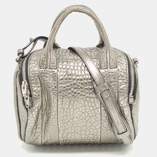 Alexander Wang Metallic Textured Leather Rocco Bag - Alexander Wang - Modalova