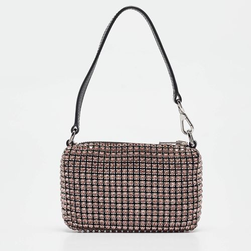 Alexander Wang Pink Crystal Mesh Heiress Pouch Bag - Alexander Wang - Modalova