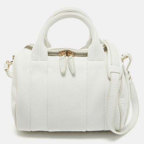 Alexander Wang White Grained Leather Rocco Bag - Alexander Wang - Modalova