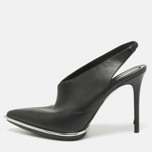 Alexander Wang Black Leather Cara Slingback Pumps Size 40 - Alexander Wang - Modalova