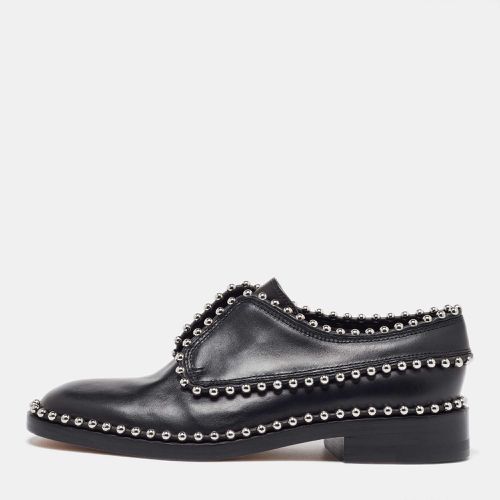 Alexander Wang Black Leather Studded Slip On Derby Size 35.5 - Alexander Wang - Modalova