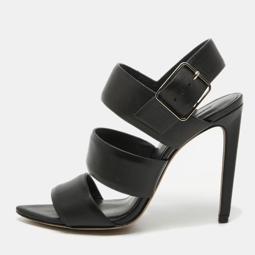 Alexander Wang Black Leather Slingback Sandals Size 36.5 - Alexander Wang - Modalova