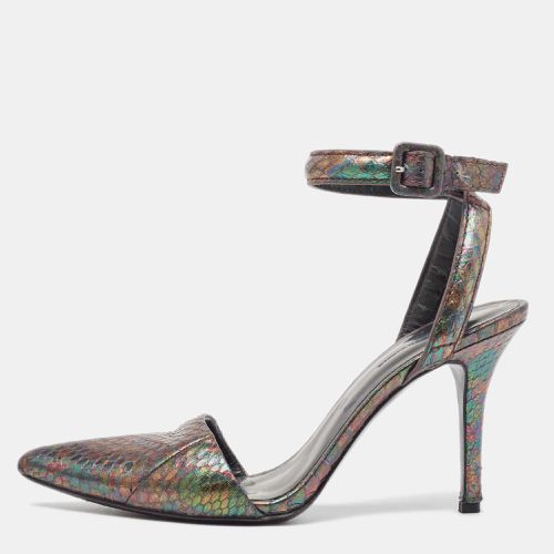 Alexander Wang Metallic Embossed Snakeskin Lovisa Pumps Size 38.5 - Alexander Wang - Modalova