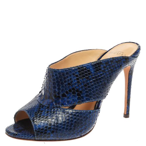 Alexandre Birman Blue Latoya Mules Size 36 - Alexandre Birman - Modalova