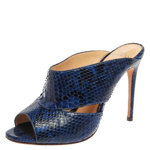 Latoya Size 36 Python Sandals - Alexandre Birman - Modalova