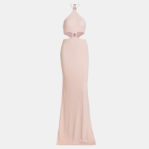 Alice + Olivia Pink Jersey Marguerite Cut-Out Maxi Dress M - Alice + Olivia - Modalova