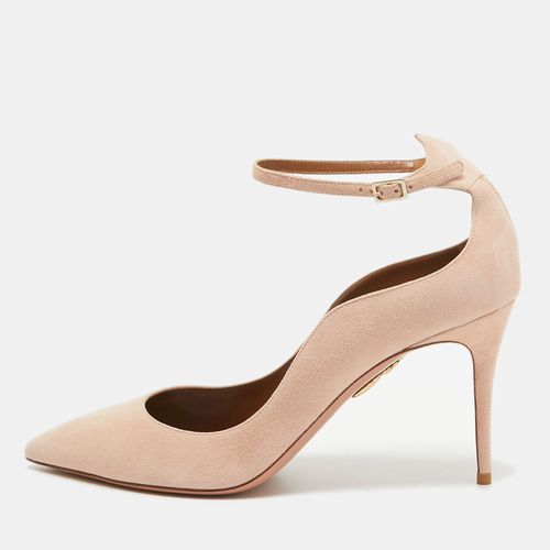 Aquazzura Pink Suede Dolce Vita Pumps Size 41 - Aquazzura - Modalova