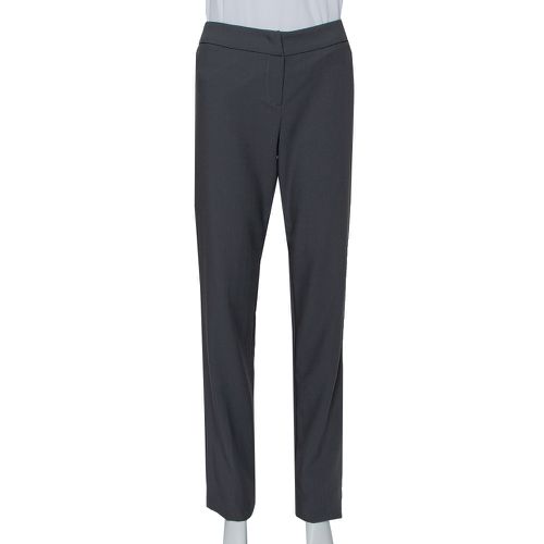 Armani Collezioni Grey Wool Classic Trousers S - Armani Collezioni - Modalova