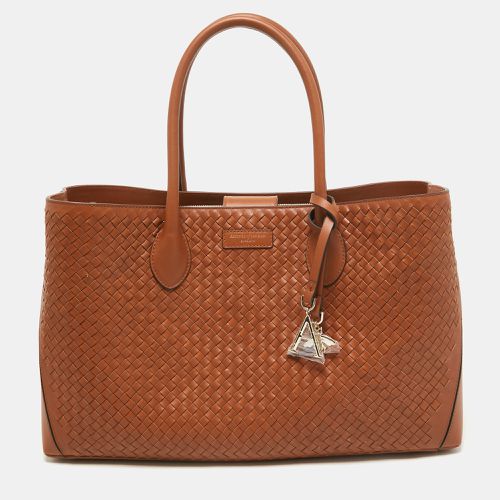 Aspinal Of London Brown Woven Leather London Tote - Aspinal Of London - Modalova