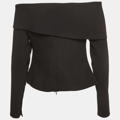 A.W.A.K.E. Mode Stretch Crepe Draped Neck Top M - A.W.A.K.E Mode - Modalova