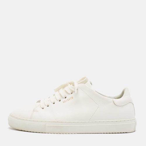 Axel Arigato White Leather Clean 90 Low Top Sneakers Size 40 - Axel Arigato - Modalova