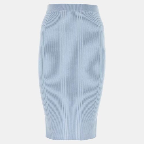 Bottega Veneta Pastel Light-blue Cotton Skirt XS - Bottega Veneta - Modalova