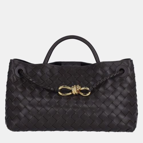 Bottega Veneta Marrone Leather andiamo East-west Small Bag - Bottega Veneta - Modalova