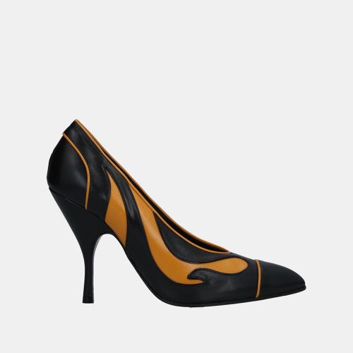 Bottega Veneta Black/Yellow Leather Pumps 36 - Bottega Veneta - Modalova